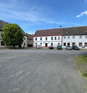 The town hall building in Levin