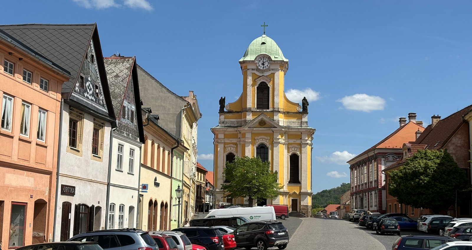 The town of Ustek is the smallest urban conservation area in the Czech Republic.