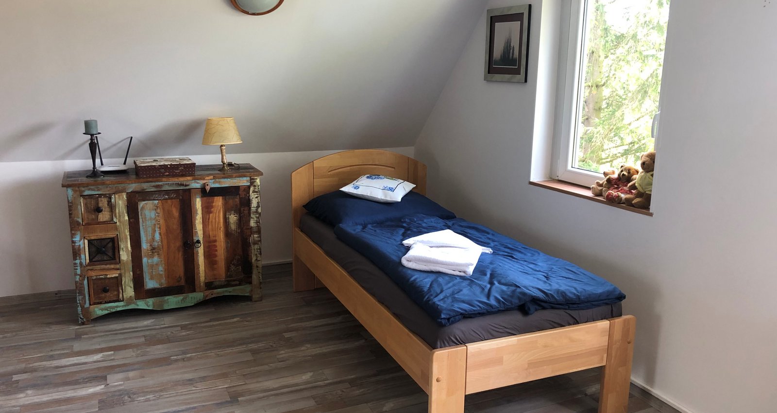 The property can only be rented in its entirety for one group of guests.